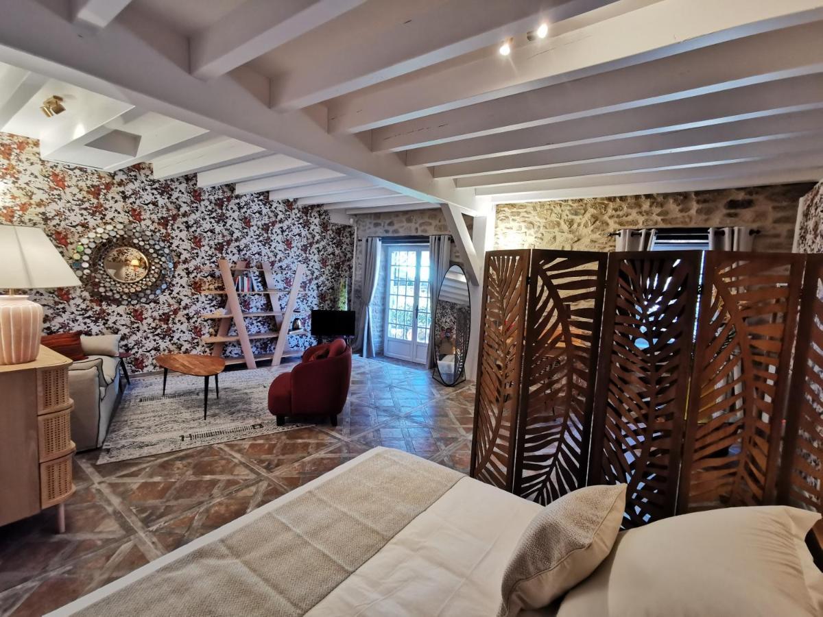 Maison D'Hotes Les Jardins Saint Eloi Le Lonzac Kültér fotó