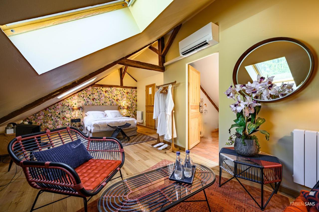 Maison D'Hotes Les Jardins Saint Eloi Le Lonzac Kültér fotó