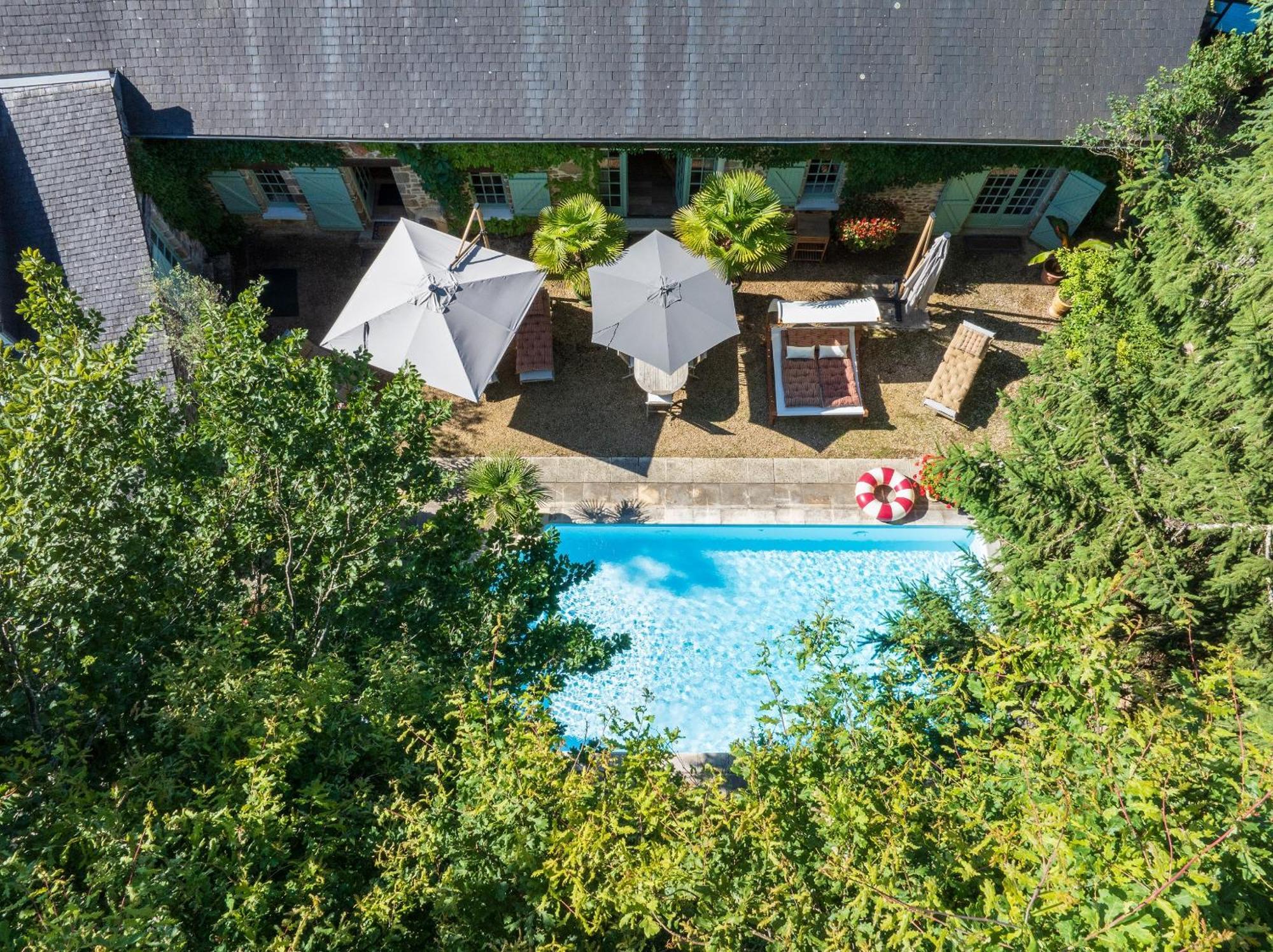 Maison D'Hotes Les Jardins Saint Eloi Le Lonzac Kültér fotó