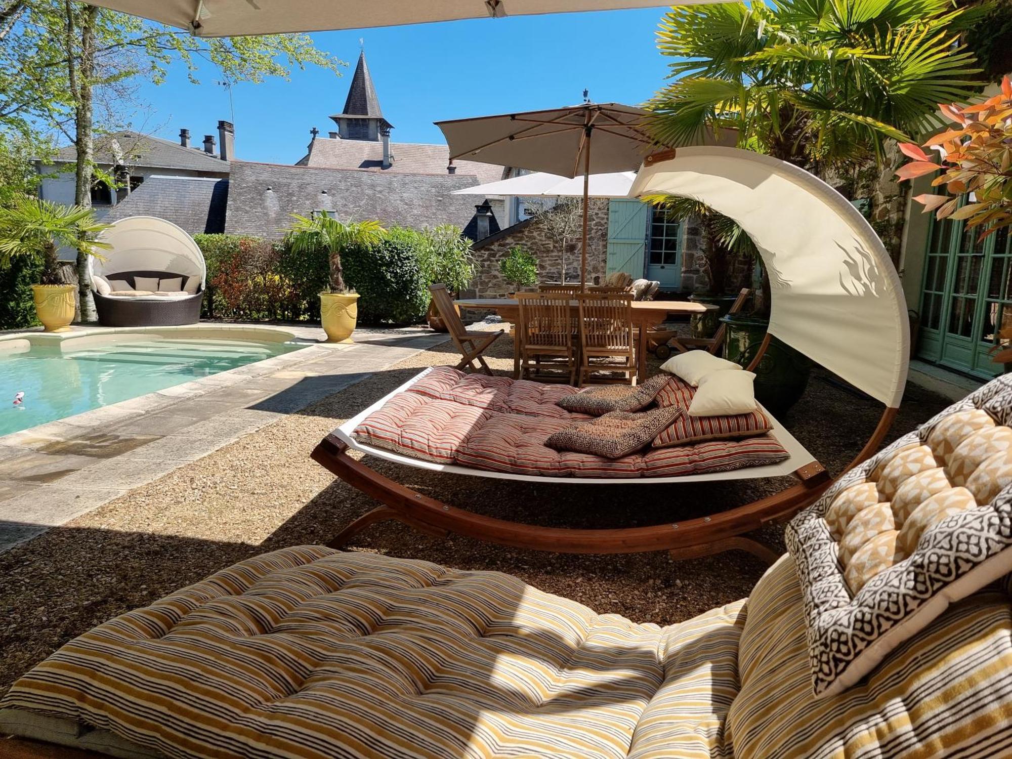 Maison D'Hotes Les Jardins Saint Eloi Le Lonzac Kültér fotó